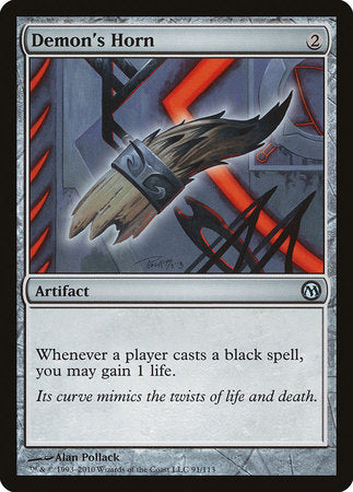 Demon's Horn [Duels of the Planeswalkers] | Good Games Cannington