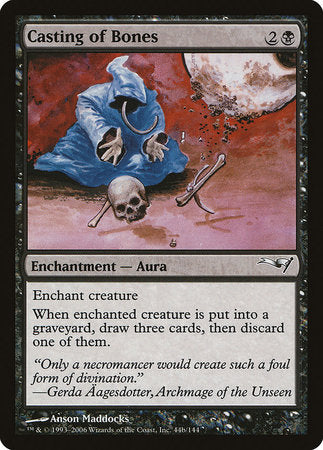 Casting of Bones [Coldsnap Theme Decks] | Good Games Cannington