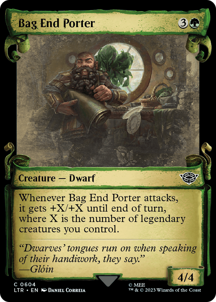 Bag End Porter [The Lord of the Rings: Tales of Middle-Earth Showcase Scrolls] | Good Games Cannington