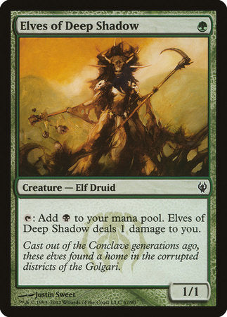 Elves of Deep Shadow [Duel Decks: Izzet vs. Golgari] | Good Games Cannington