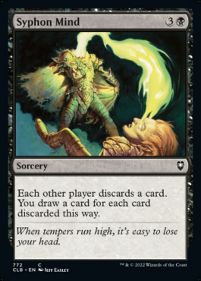 Syphon Mind [Commander Legends: Battle for Baldur's Gate] | Good Games Cannington