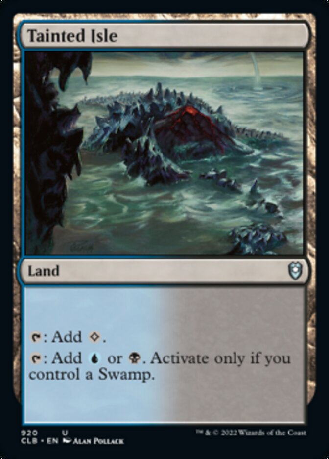 Tainted Isle [Commander Legends: Battle for Baldur's Gate] | Good Games Cannington