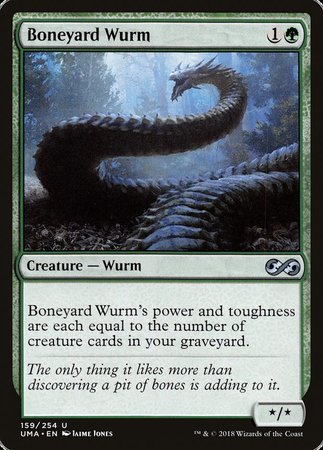 Boneyard Wurm [Ultimate Masters] | Good Games Cannington
