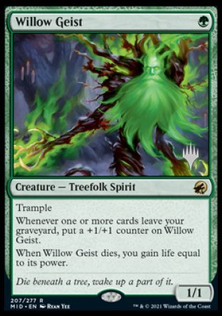 Willow Geist (Promo Pack) [Innistrad: Midnight Hunt Promos] | Good Games Cannington