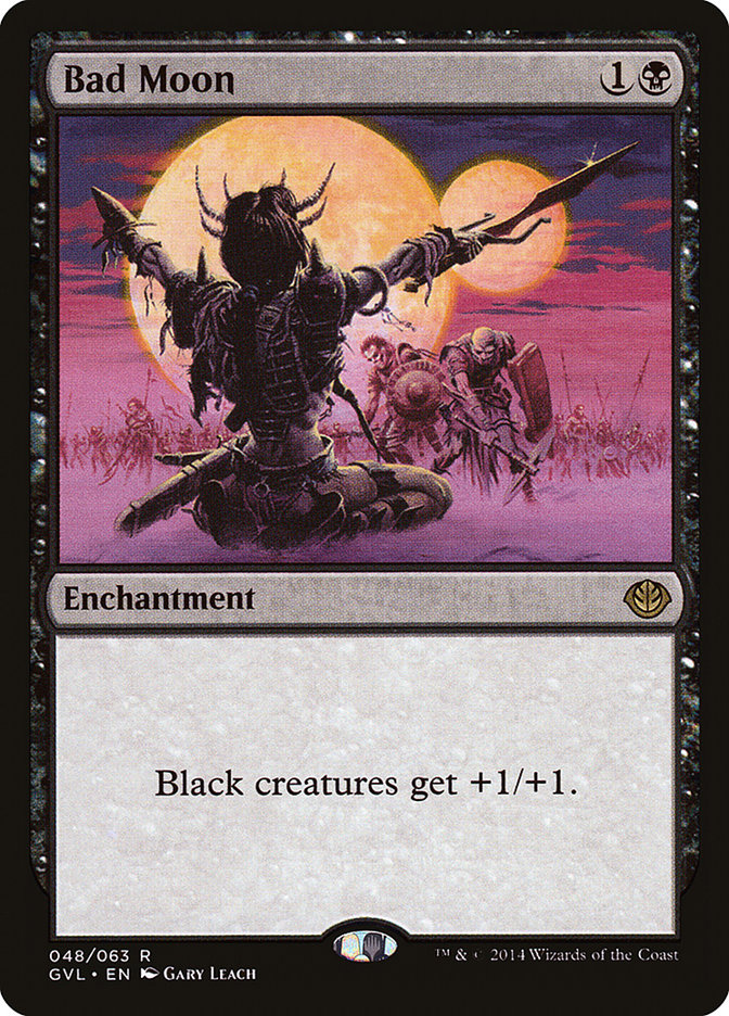 Bad Moon (Garruk vs. Liliana) [Duel Decks Anthology] | Good Games Cannington