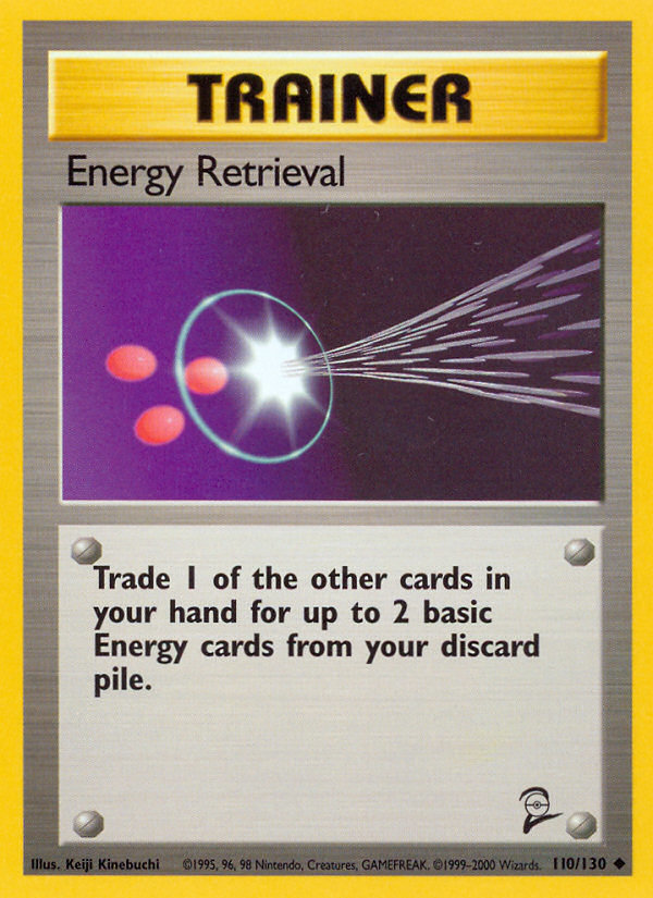 Energy Retrieval (110/130) [Base Set 2] | Good Games Cannington