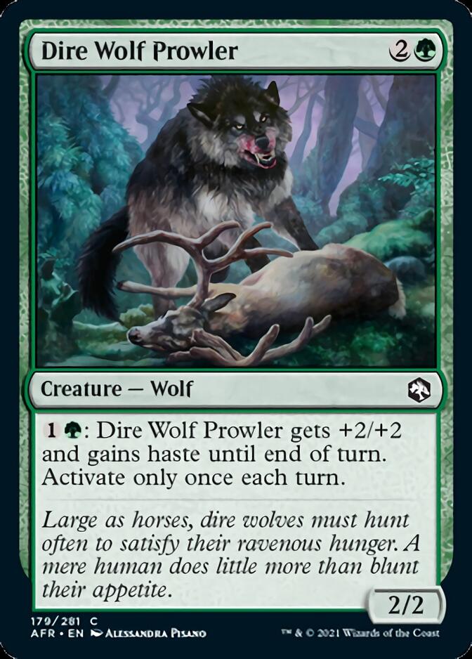 Dire Wolf Prowler [Dungeons & Dragons: Adventures in the Forgotten Realms] | Good Games Cannington