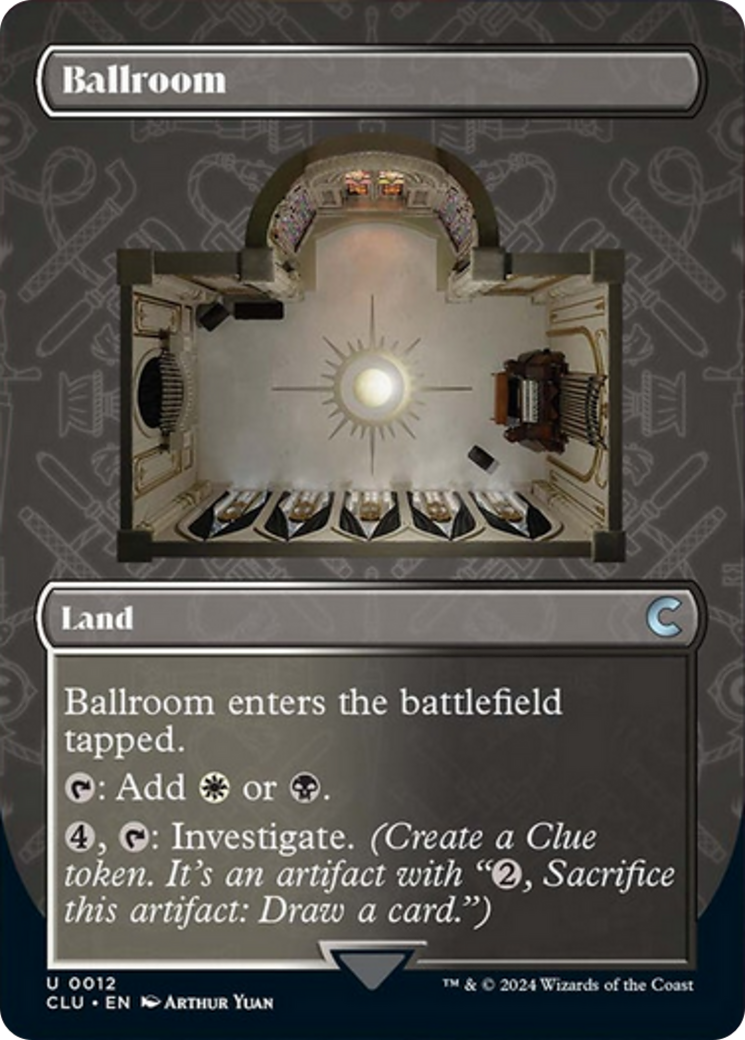 Ballroom (Borderless) [Ravnica: Clue Edition] | Good Games Cannington