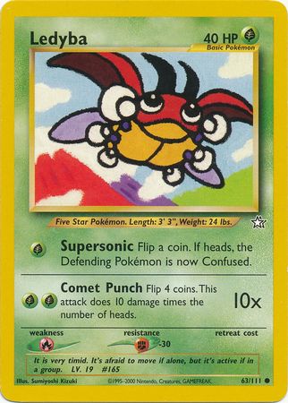 Ledyba (63/111) [Neo Genesis Unlimited] | Good Games Cannington