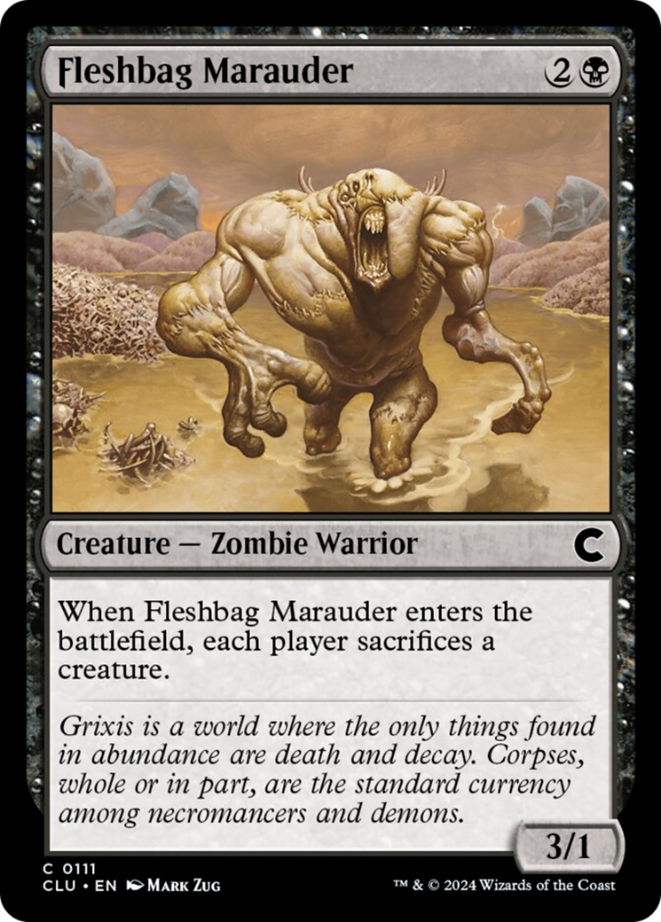Fleshbag Marauder [Ravnica: Clue Edition] | Good Games Cannington