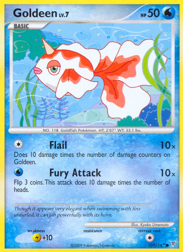 Goldeen (107/147) [Platinum: Supreme Victors] | Good Games Cannington