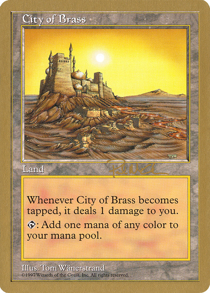 City of Brass (Paul McCabe) [World Championship Decks 1997] | Good Games Cannington