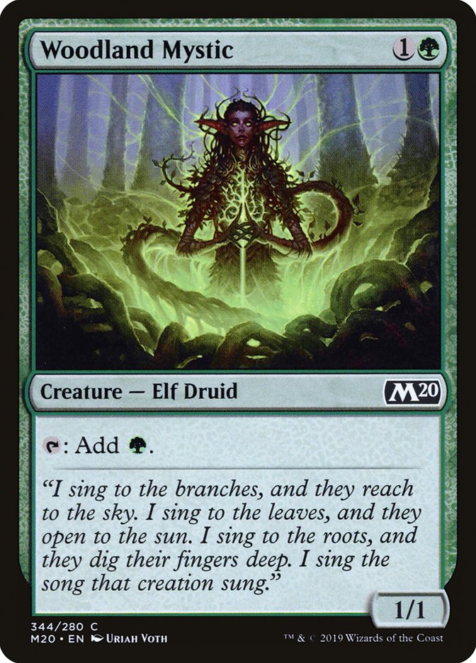 Woodland Mystic [Core Set 2020] | Good Games Cannington
