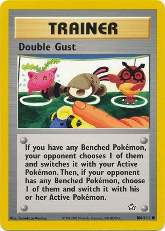 Double Gust (100/111) [Neo Genesis Unlimited] | Good Games Cannington