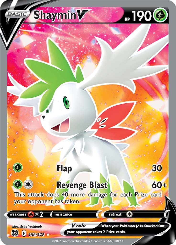 Shaymin V (152/172) [Sword & Shield: Brilliant Stars] | Good Games Cannington