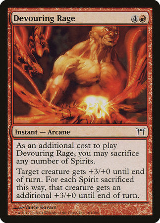 Devouring Rage [Champions of Kamigawa] | Good Games Cannington