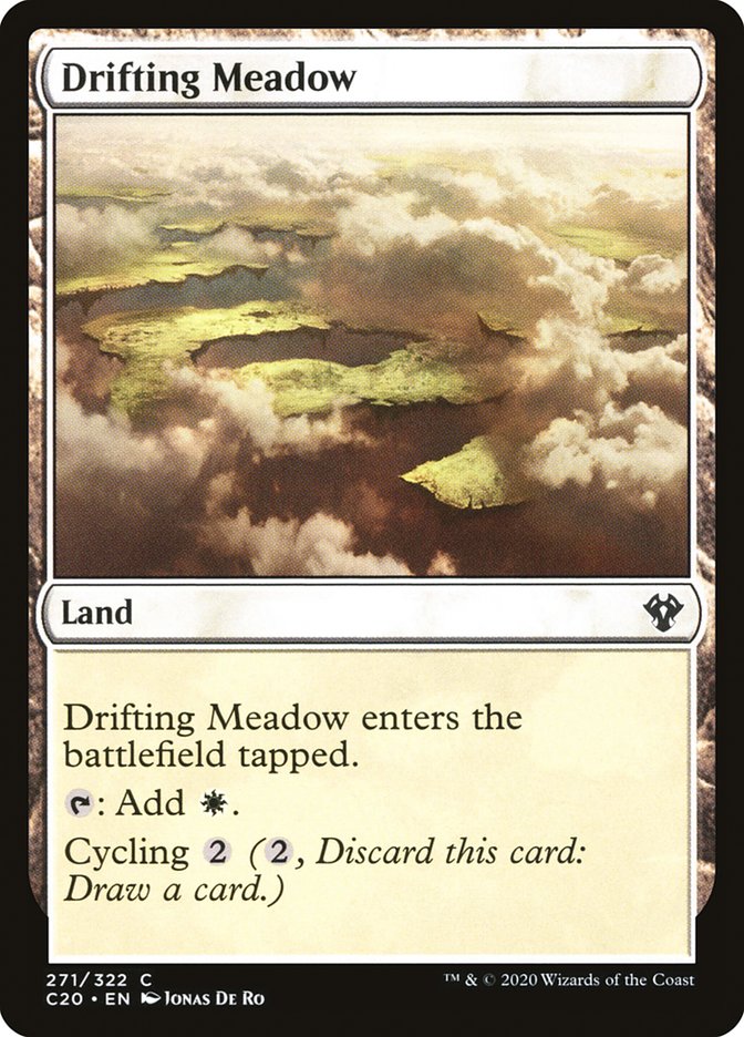 Drifting Meadow [Commander 2020] | Good Games Cannington