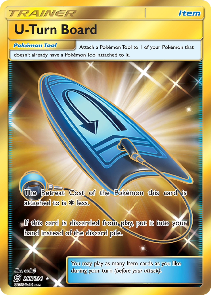 U-Turn Board (255/236) [Sun & Moon: Unified Minds] | Good Games Cannington