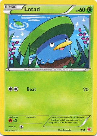 Lotad (11/30) [XY: Trainer Kit 2 - Latias] | Good Games Cannington