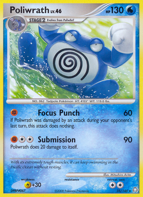 Poliwrath (35/146) [Diamond & Pearl: Legends Awakened] | Good Games Cannington