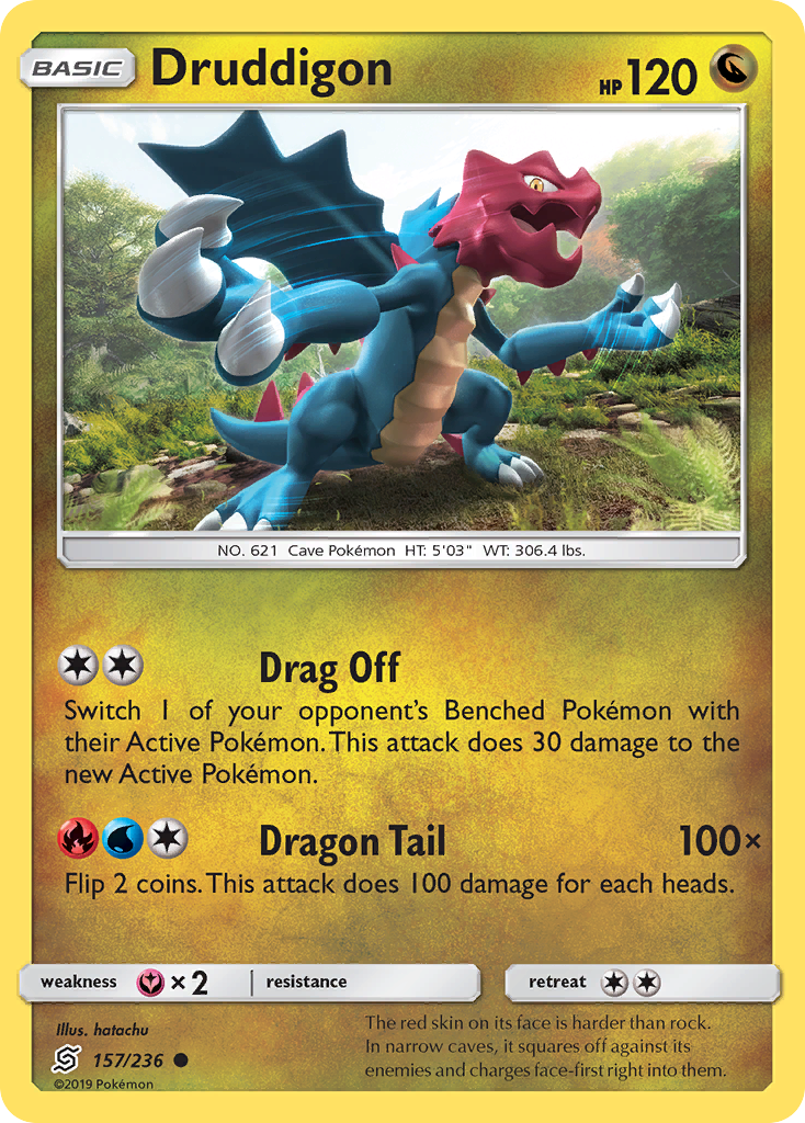 Druddigon (157/236) [Sun & Moon: Unified Minds] | Good Games Cannington