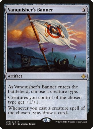 Vanquisher's Banner [Ixalan] | Good Games Cannington