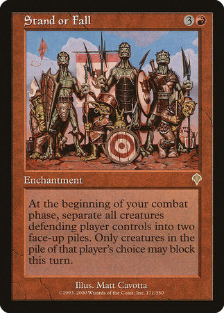 Stand or Fall [Invasion] | Good Games Cannington