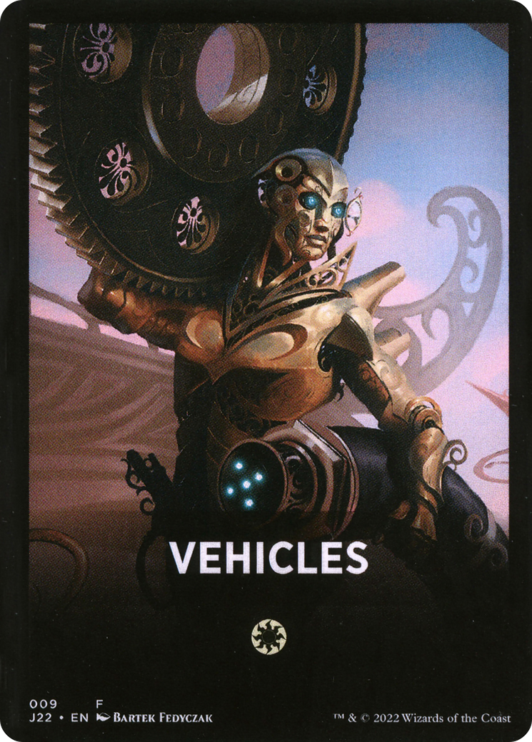 Vehicles Theme Card [Jumpstart 2022 Front Cards] | Good Games Cannington