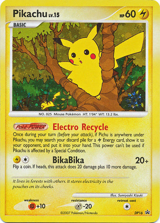 Pikachu (DP16) [Countdown Calendar Promos] | Good Games Cannington