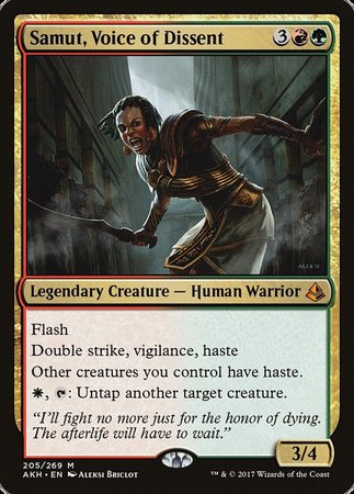 Samut, Voice of Dissent [Amonkhet] | Good Games Cannington