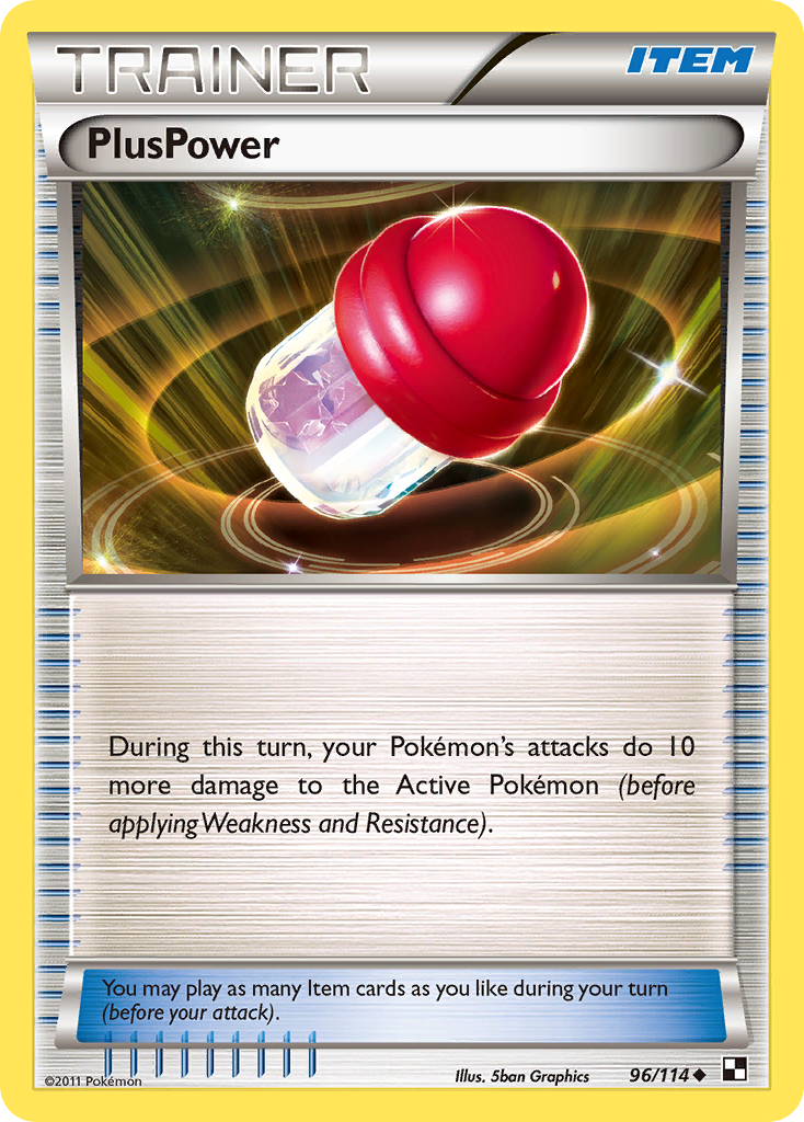 PlusPower (96/114) [Black & White: Base Set] | Good Games Cannington