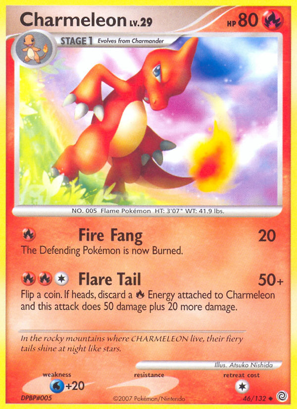 Charmeleon (46/132) [Diamond & Pearl: Secret Wonders] | Good Games Cannington