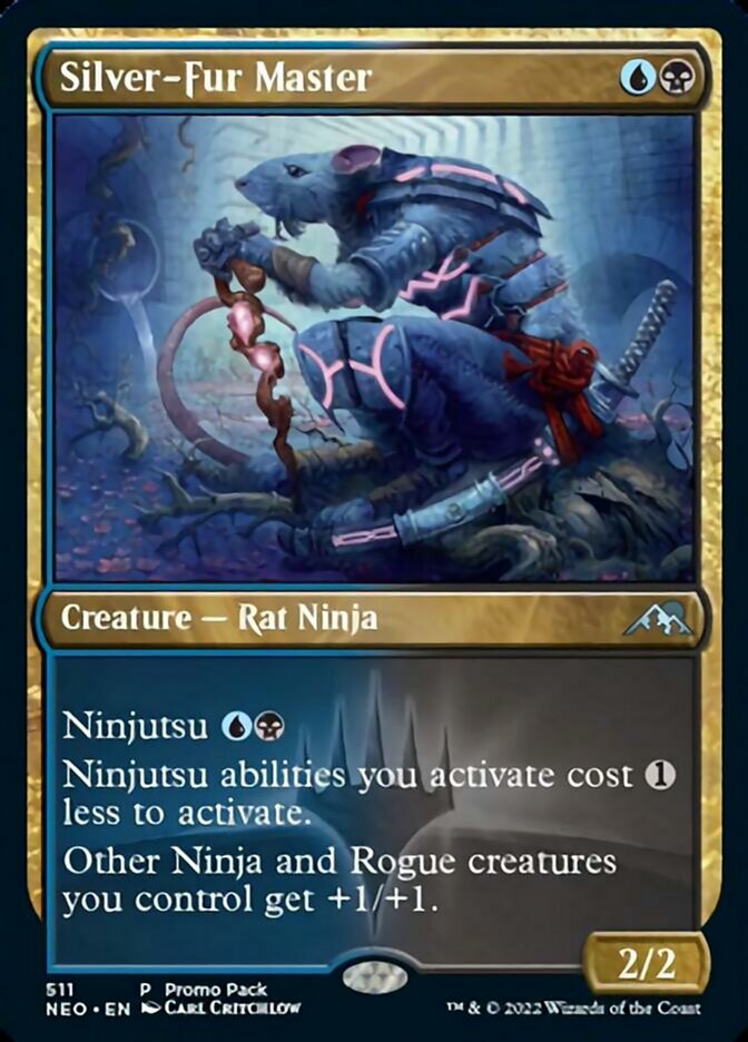 Silver-Fur Master (Promo Pack) [Kamigawa: Neon Dynasty Promos] | Good Games Cannington