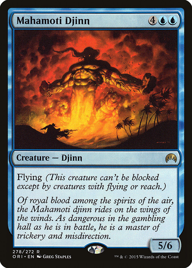Mahamoti Djinn [Magic Origins] | Good Games Cannington