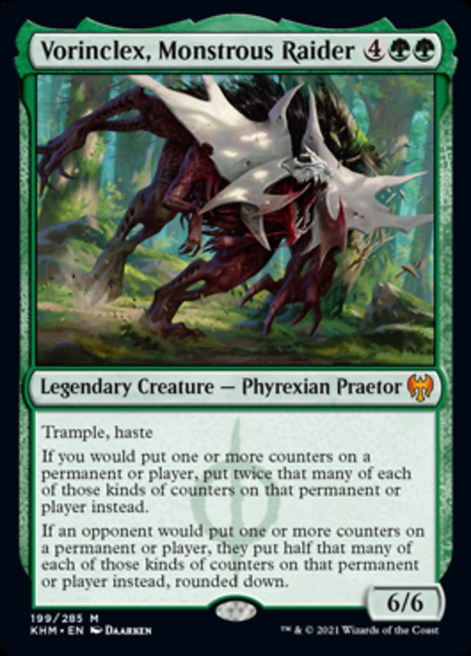 Vorinclex, Monstrous Raider [Kaldheim] | Good Games Cannington