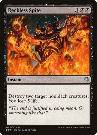 Reckless Spite [Archenemy: Nicol Bolas] | Good Games Cannington
