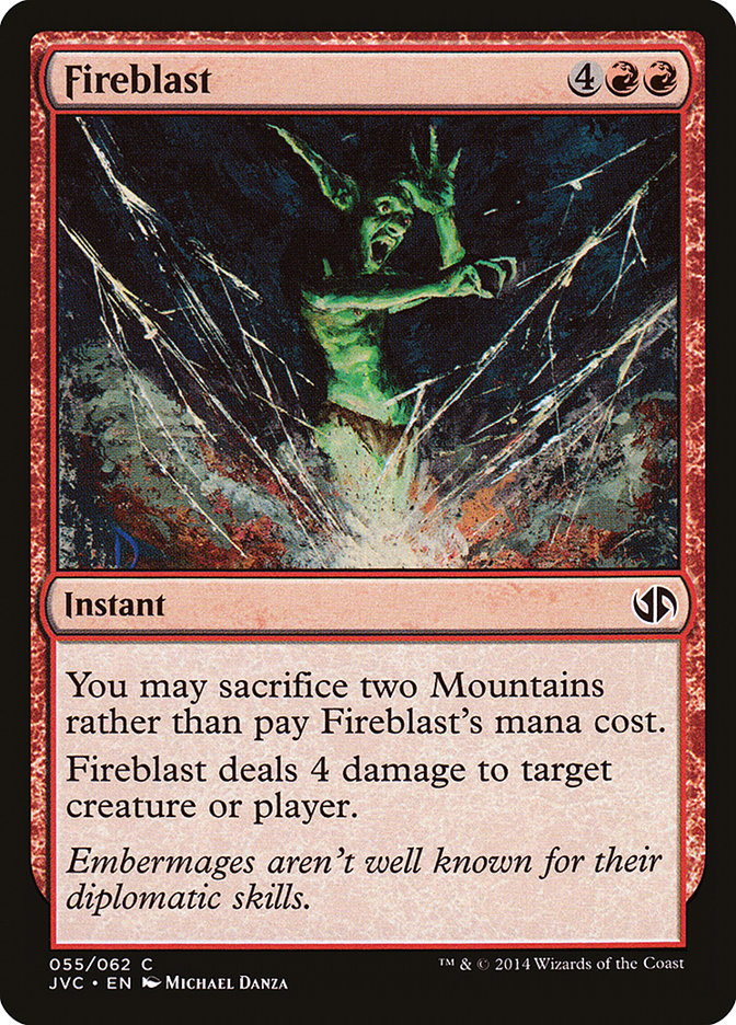 Fireblast [Duel Decks Anthology] | Good Games Cannington