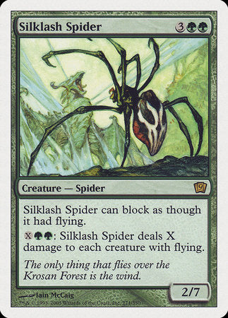 Silklash Spider [Ninth Edition] | Good Games Cannington