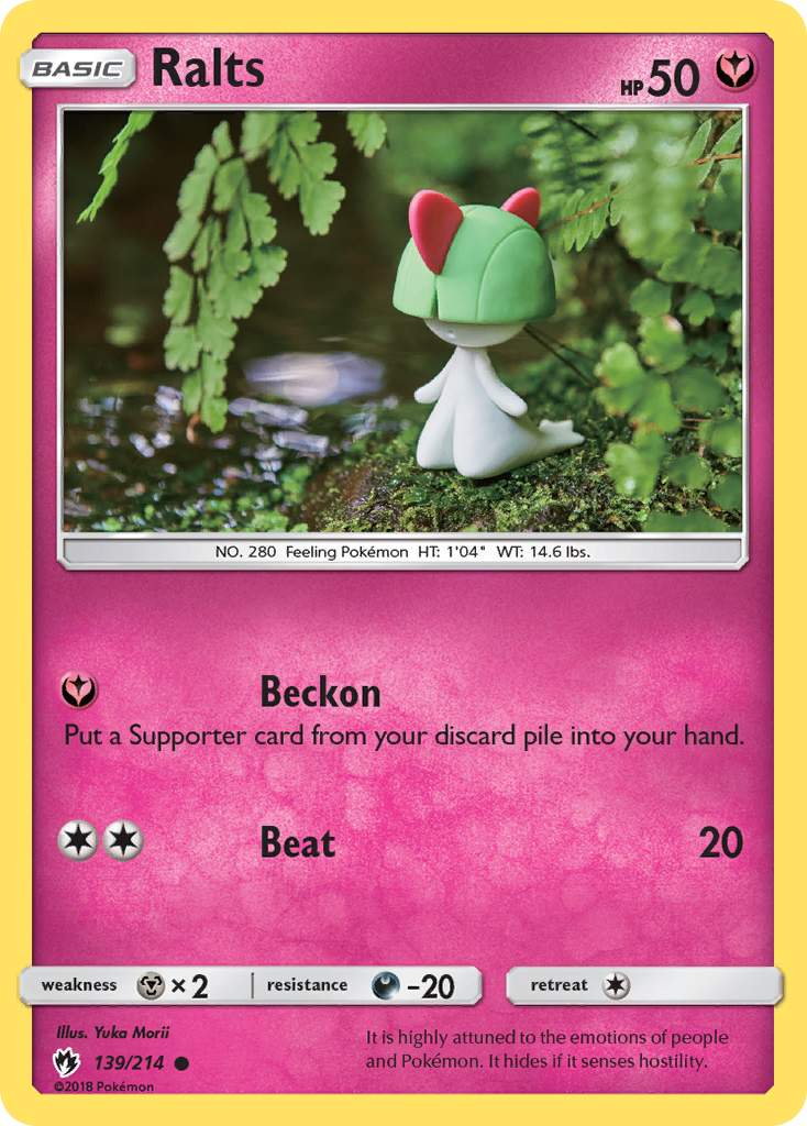Ralts (139/214) [Sun & Moon: Lost Thunder] | Good Games Cannington