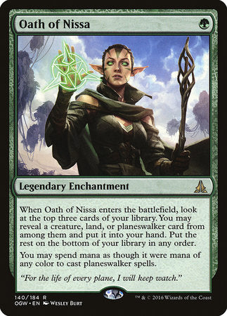 Oath of Nissa [Oath of the Gatewatch] | Good Games Cannington