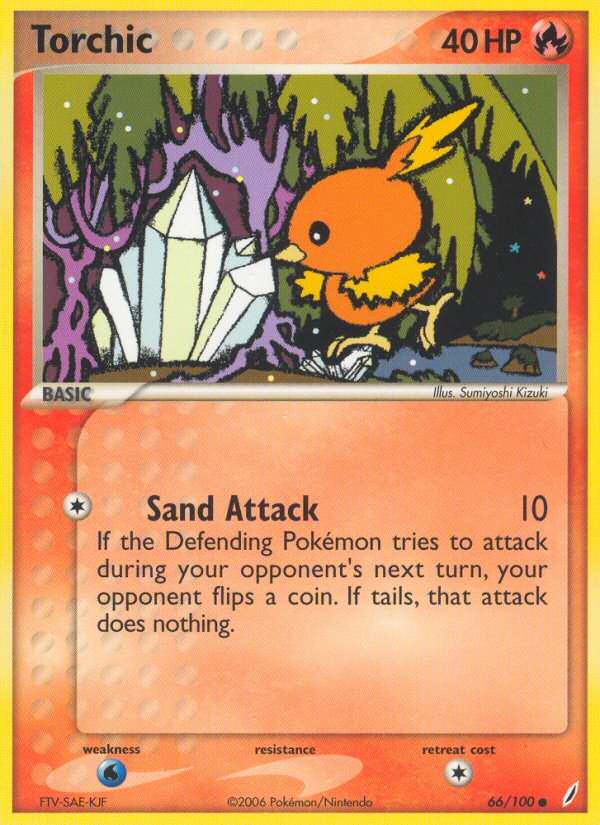 Torchic (66/100) [EX: Crystal Guardians] | Good Games Cannington