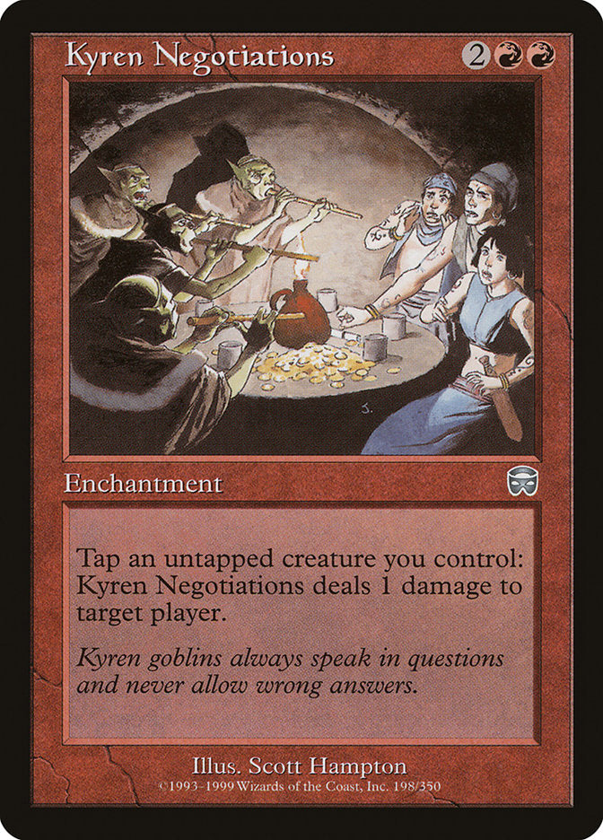 Kyren Negotiations [Mercadian Masques] | Good Games Cannington