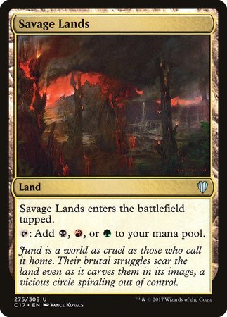 Savage Lands [Commander 2017] | Good Games Cannington