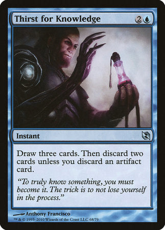 Thirst for Knowledge [Duel Decks: Elspeth vs. Tezzeret] | Good Games Cannington