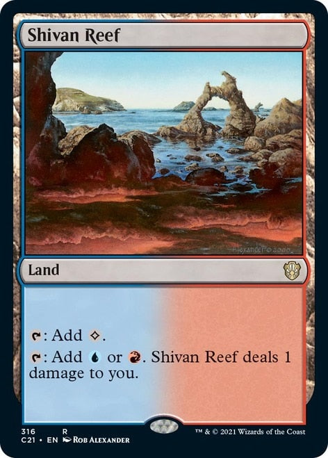 Shivan Reef [Commander 2021] | Good Games Cannington