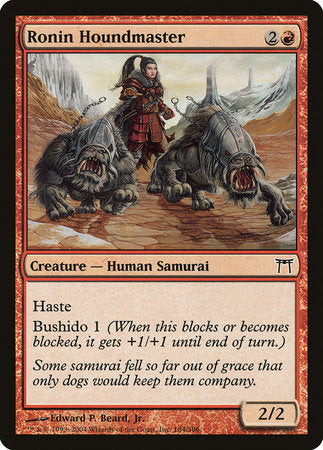Ronin Houndmaster [Champions of Kamigawa] | Good Games Cannington