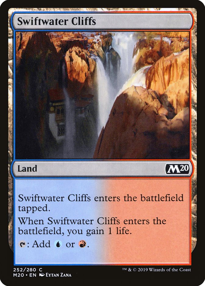 Swiftwater Cliffs [Core Set 2020] | Good Games Cannington