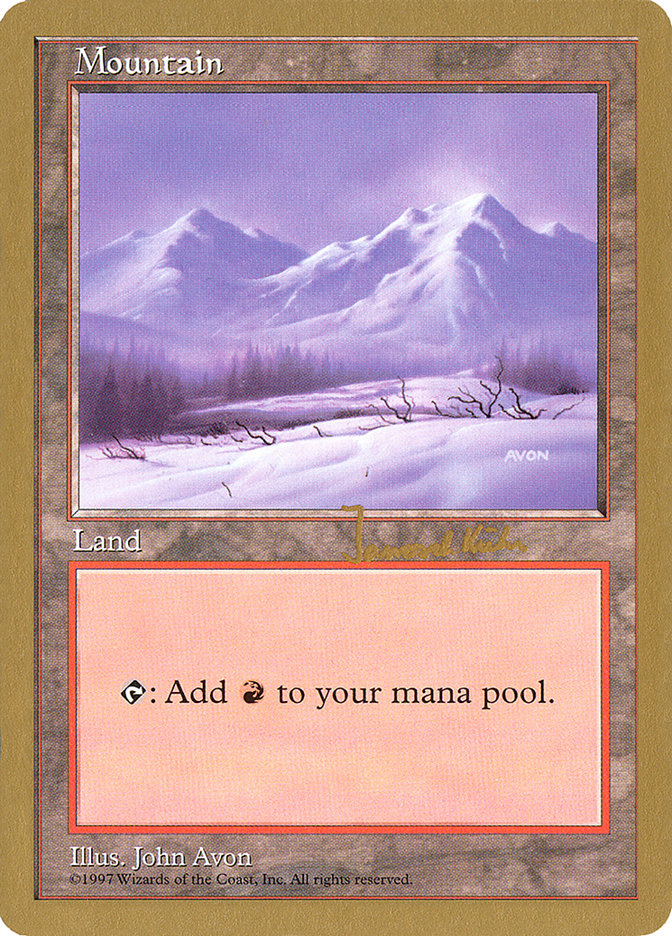 Mountain (jk442) (Janosch Kuhn) [World Championship Decks 1997] | Good Games Cannington