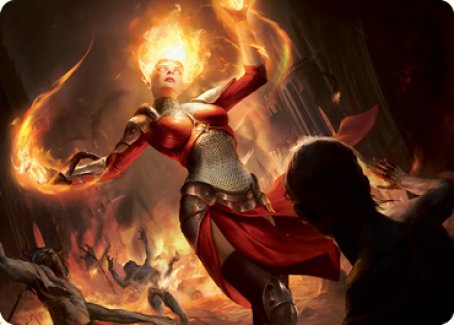 Light Up the Night Art Card [Innistrad: Midnight Hunt Art Series] | Good Games Cannington