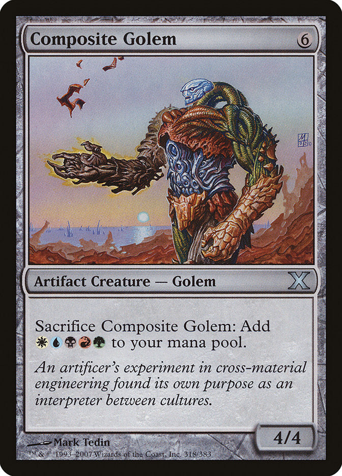 Composite Golem [Tenth Edition] | Good Games Cannington